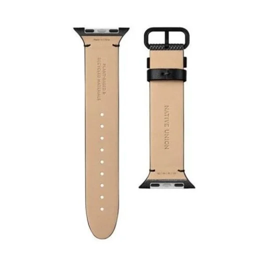 Native union apple watch 49/45/44mm (re) classic strap _ black